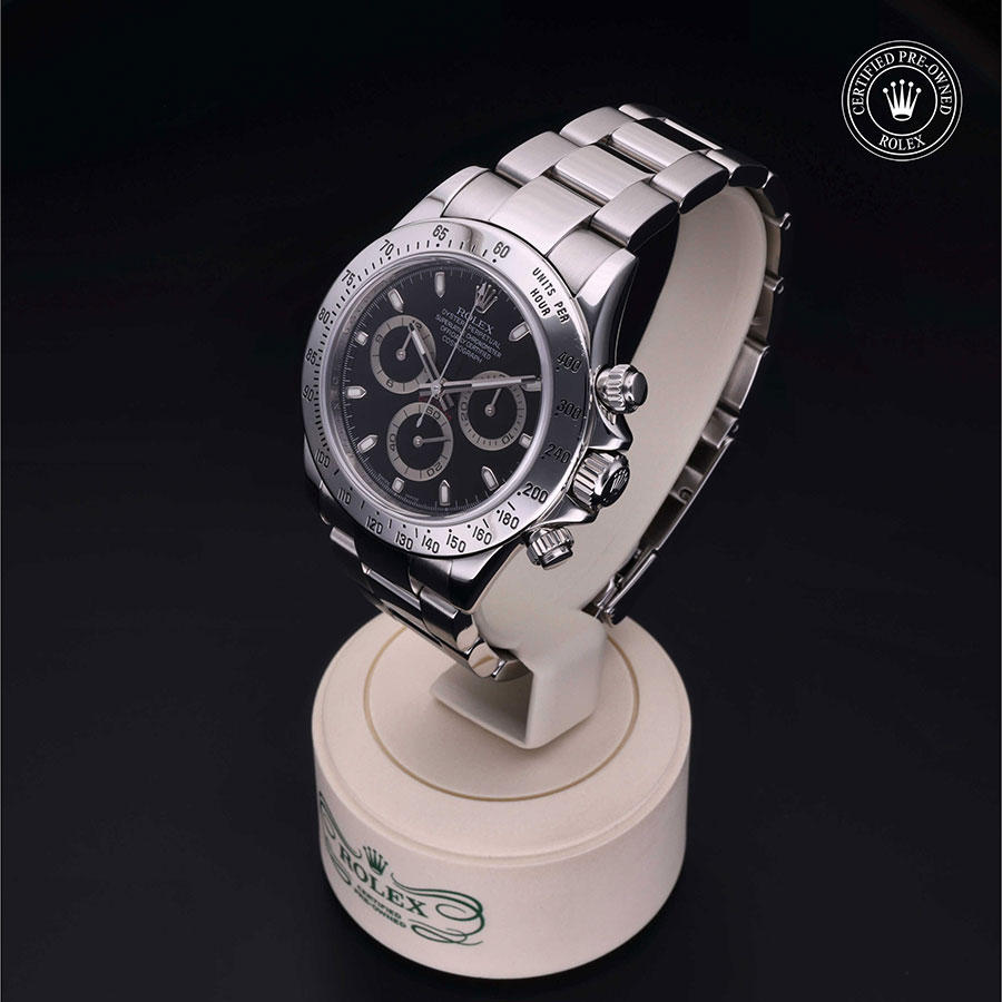 Rolex Certified Pre Owned Oyster Perpetual Cosmograph Daytona 40 mm in Oystersteel M116520 0007 Bedetti